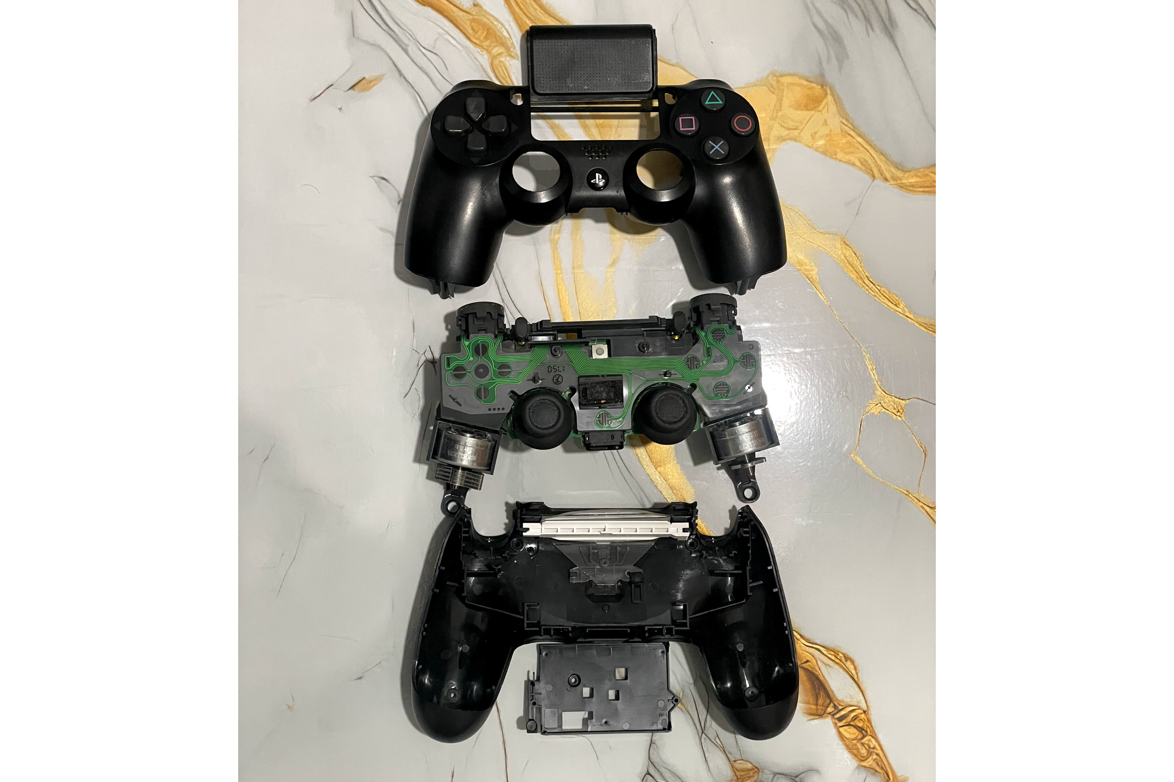 قاب کامل دسته ps4 اصلی رنگ مشکی