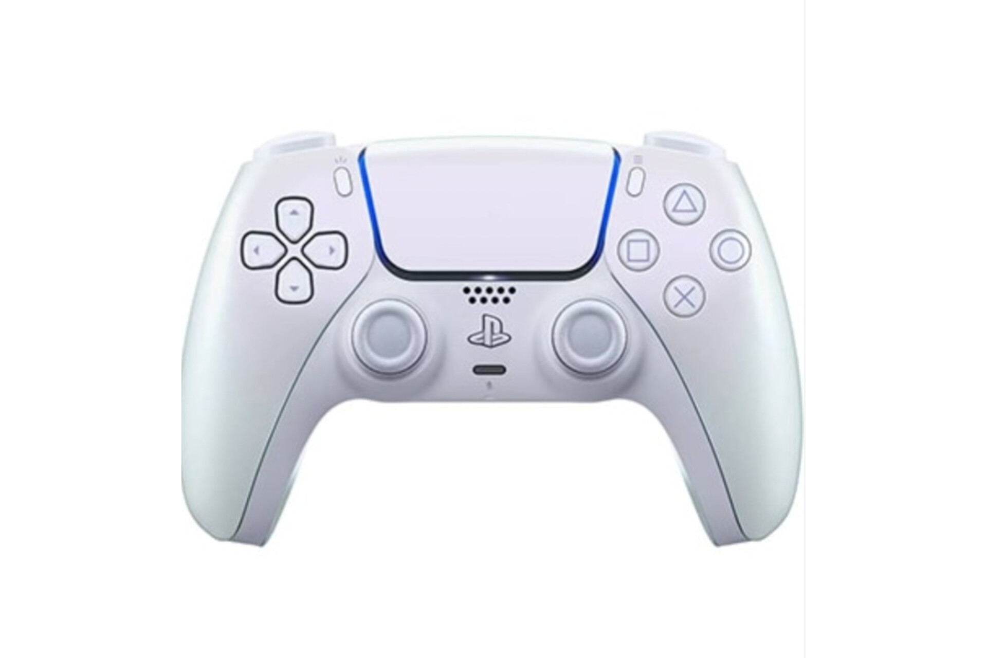 دسته ps5 مدل Dualsense chrome pearl